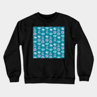 Wave of Jellies Crewneck Sweatshirt